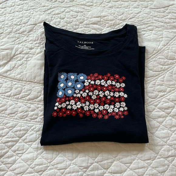Talbots Tops - Talbots Flag Tee